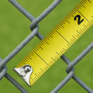 2" inches OD outside diameters chain link fence